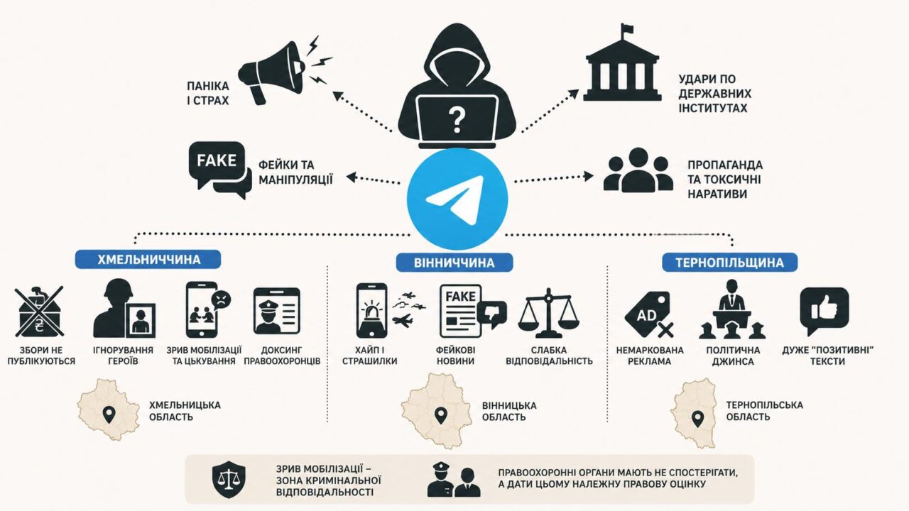 Від новин до маніпуляцій: як анонімні Telegram-канали розгойдують суспільство на Поділлі