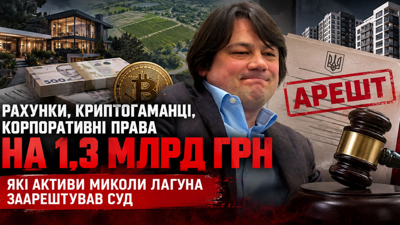 Рахунки, криптогаманці, корпоративні права на 1,3 млрд грн: ЗМІ розповіли, які активи Миколи Лагуна заарештував суд